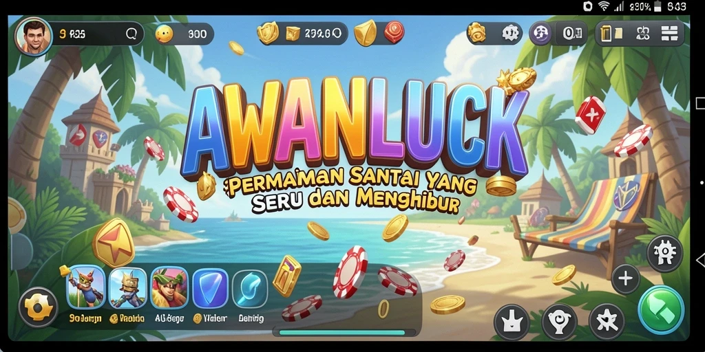 Tangkapan layar dari gameplay <strong>AWANLUCK</strong> yang menyenangkan dan penuh warna.