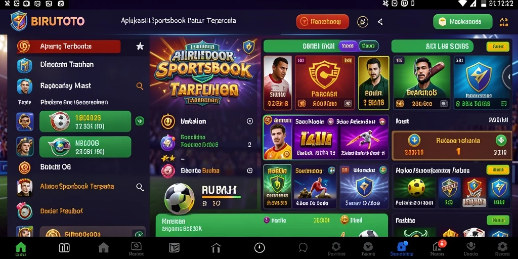 Tangkapan layar utama BIRUTOTO menampilkan antarmuka taruhan yang menarik.