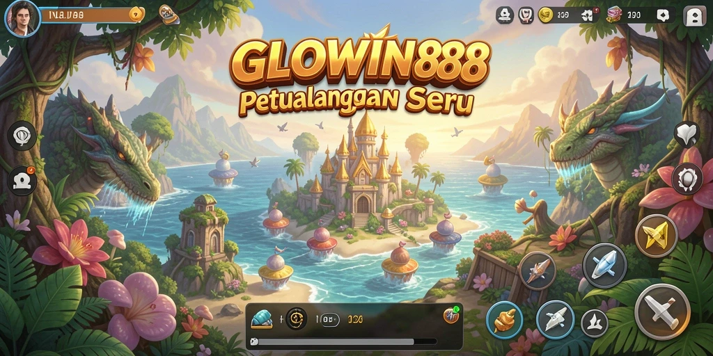 Tampilan gameplay GLOWIN88 yang mendebarkan.