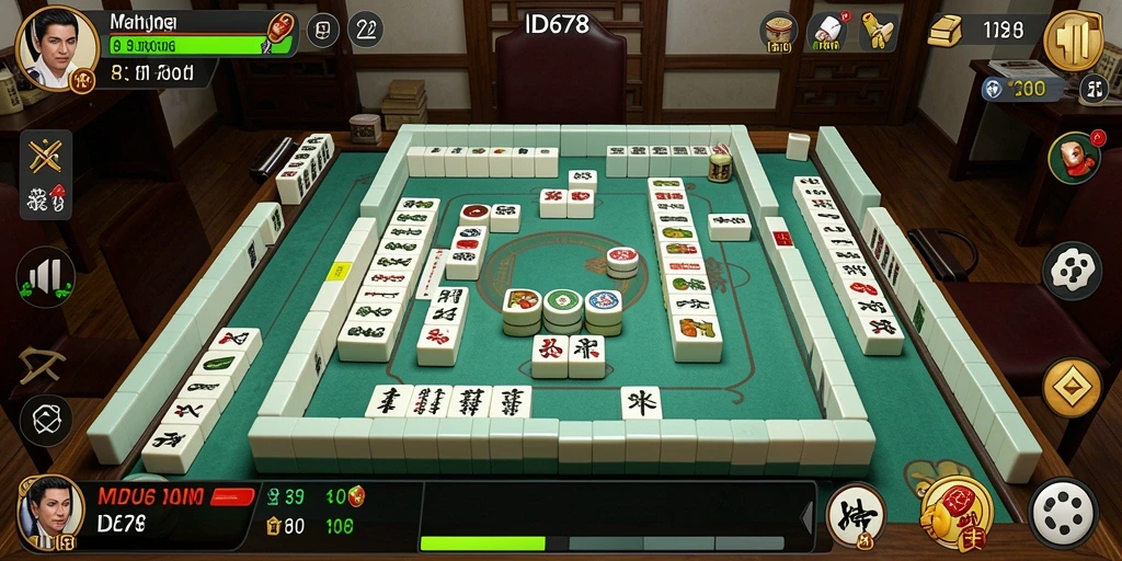 Gameplay Mahjong yang menarik dalam ID678 dengan desain yang memukau.