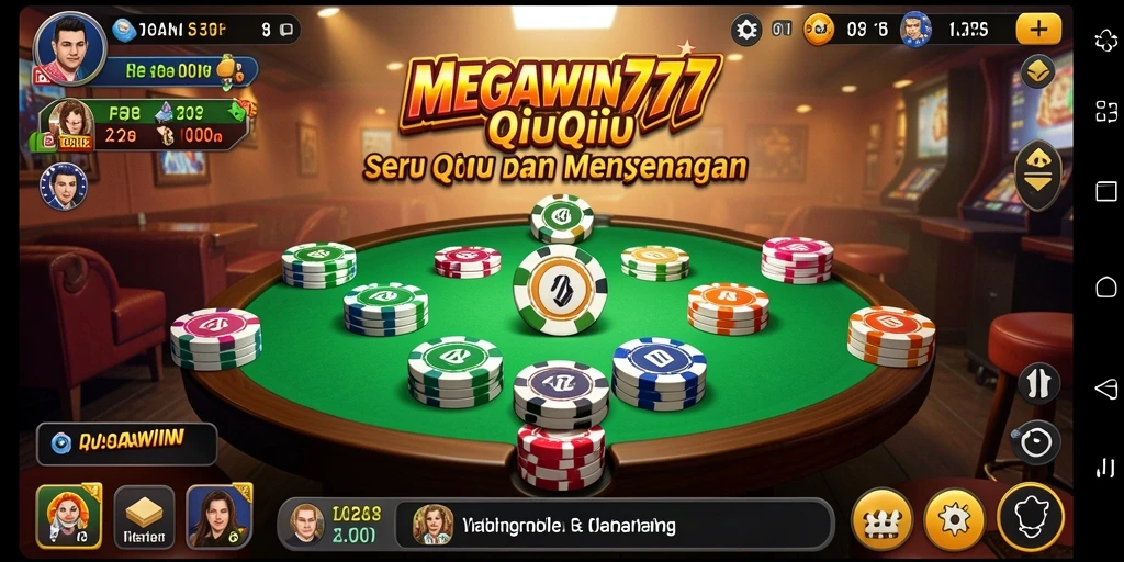 Screenshot gameplay QiuQiu yang menarik dari MEGAWIN777.