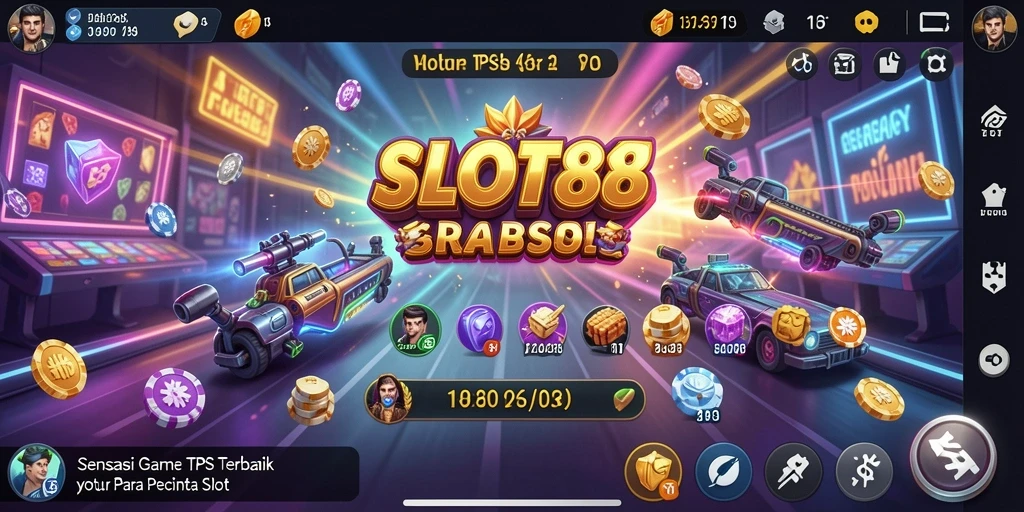 Tangkap momen seru gameplay TPS dalam SLOT88.