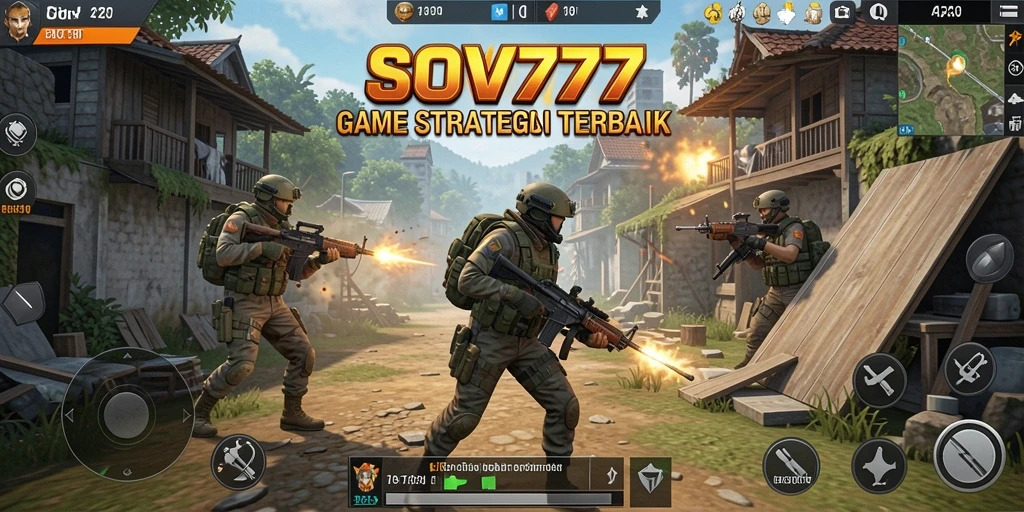 Tampilan gameplay yang mendebarkan di SOV777 dengan strategi yang mendalam.